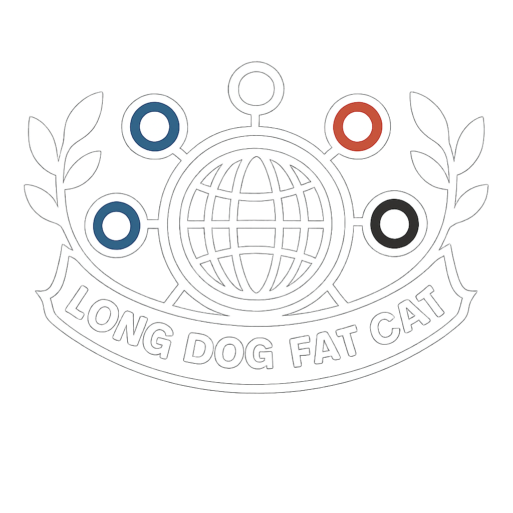 Long Dog Fat Cat Logo