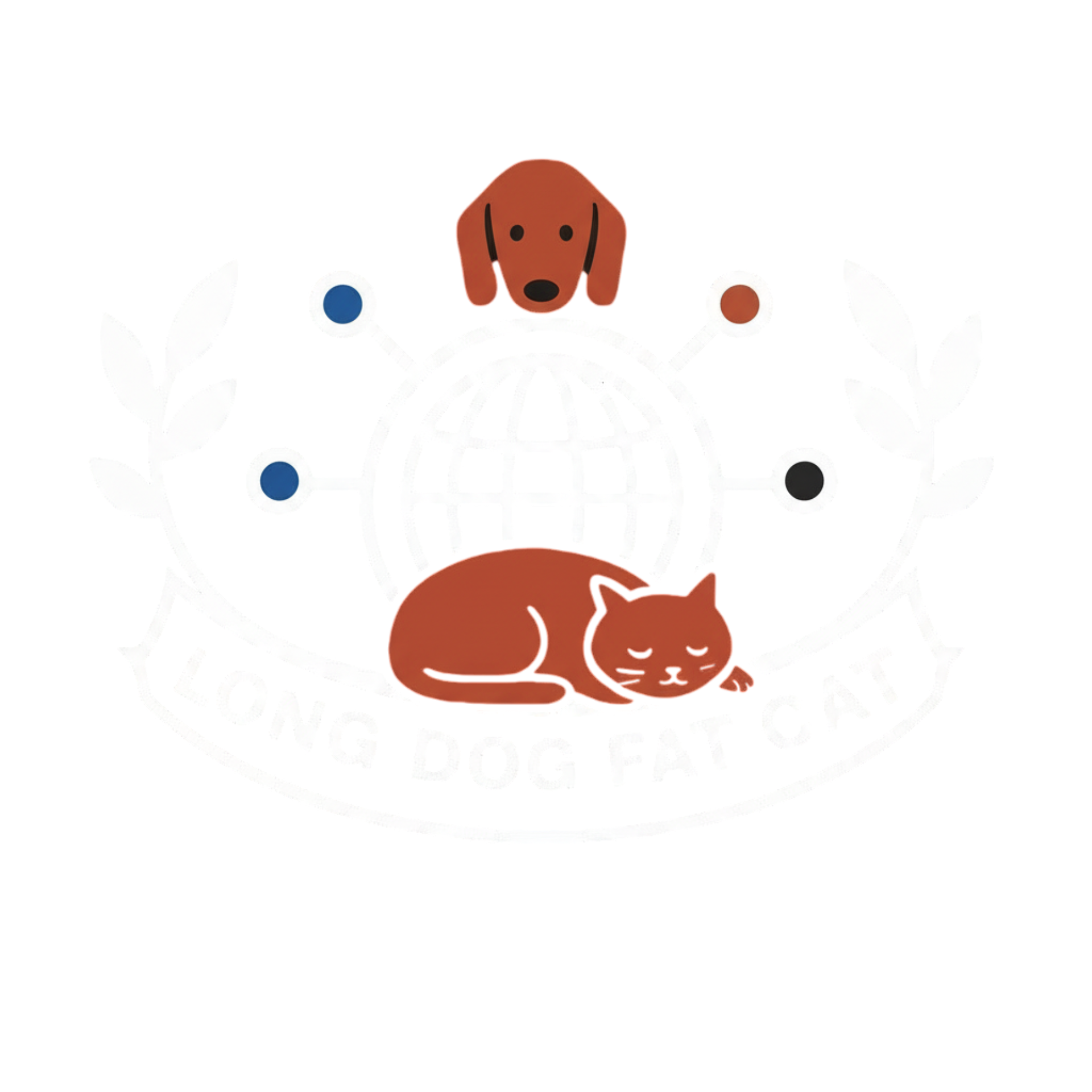 Long Dog Fat Cat Logo